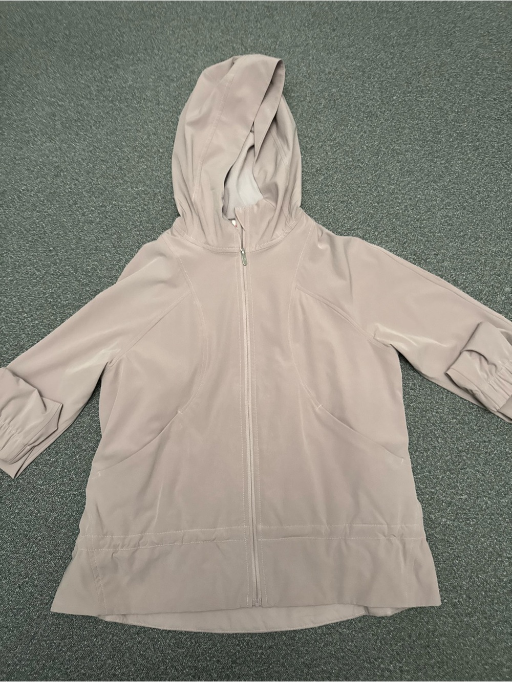 lululemon athletica Blush Hooded Zip Utility Jacket